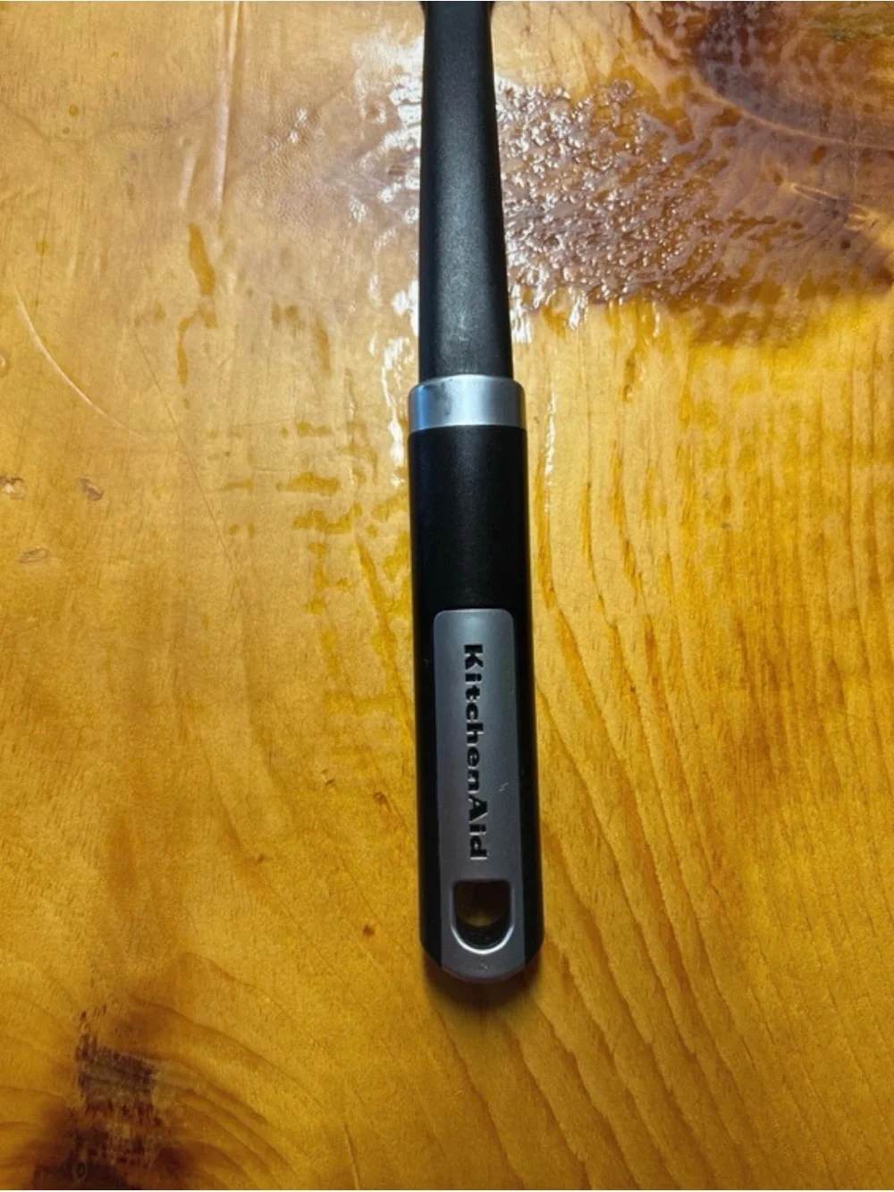 KitchenAid Black Nylon Slotted Turner Spatula